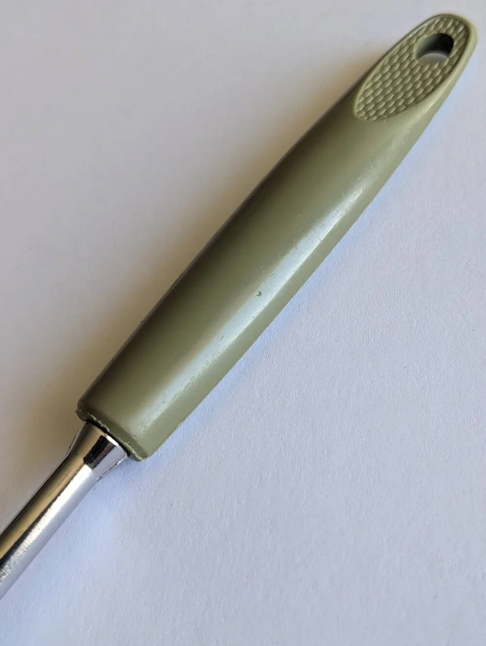 Vintage EKCO Avocado Green Kitchen Fork MCM 1970s Retro Kitchen Decor